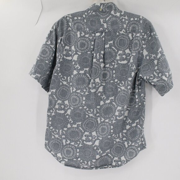 Reyn spooner hawaiian shirt men's small short sleeve reverse print Geometric - Picture 3 of 10